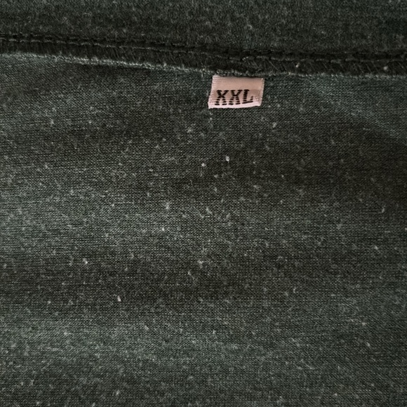 Women's V-Neck/Scoop T-shirts  BUNDLE Green, Aqua, White & Denim Size XXL USED - Picture 4 of 12